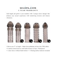 Kit de Mangas Selopa para Aventura con Bullet Vibrador para Placer Definitivo