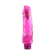 Thicc Boi Vibrating Rubber Vibe Pink