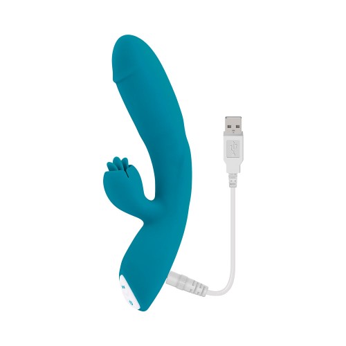 Evolved Fierce Flicker Rechargeable Dual Stim Vibe