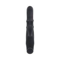 Evolved Ringmaster Vibrador Doble Estímulo Recargable Negro