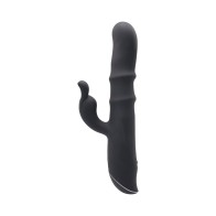 Evolved Ringmaster Vibrador Doble Estímulo Recargable Negro