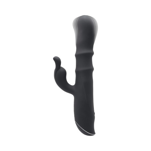 Evolved Ringmaster Vibrador Doble Estímulo Recargable Negro