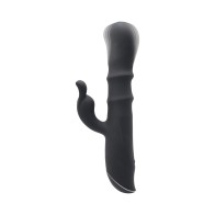 Evolved Ringmaster Vibrador Doble Estímulo Recargable Negro