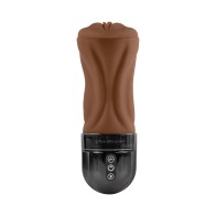 Zero Tolerance Tight Lipped Stroker with Suction Dark - Dual Action Pleasure