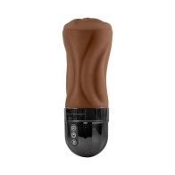 Zero Tolerance Tight Lipped Stroker with Suction Dark - Dual Action Pleasure