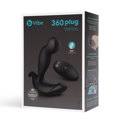 Plug B-Vibe 360 Rotatorio para Placer Prostático