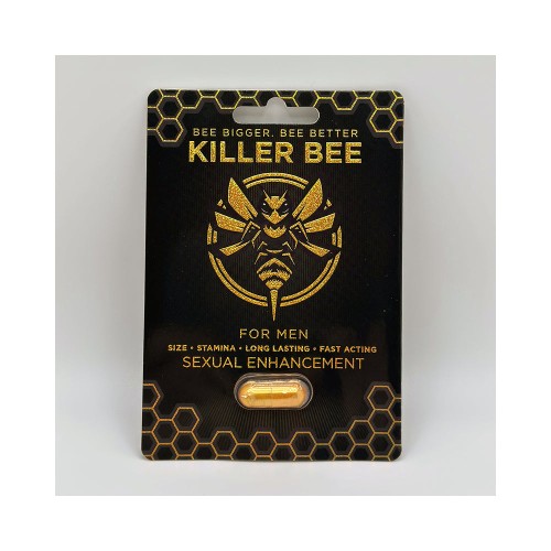 Killer Bee Male Enhancer - 24 Pills Display