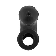 OxBalls Airlock Lite Chastity Cage Black Ice