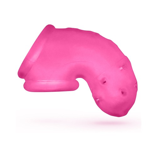 OxBalls Airlock Air-Lite Vented Chastity Device - Pink Ice