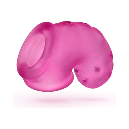 Dispositivo de Castidad OxBalls Airlock Vented - Rosa Helado