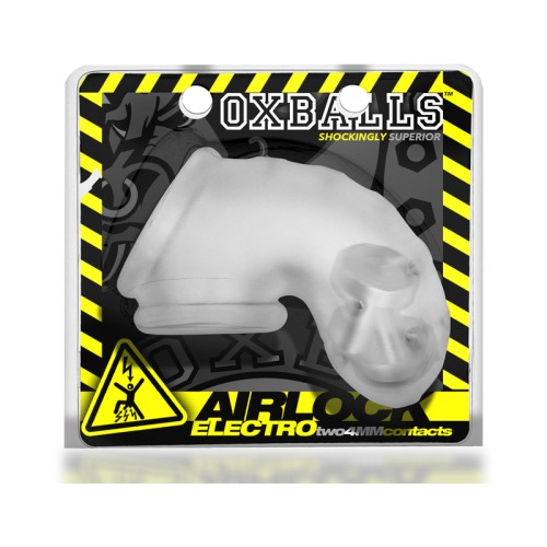 Dispositivo de Castidad OxBalls Airlock Electro - Ajuste Cómodo