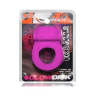 OxBalls Glowdick Anillo para el Pene con LED Hielo Rosa