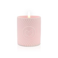 Sensual Pink Litchi Martini Massage Candle for Romantic Moments