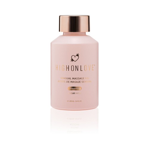 HighOnLove Luxury Gift Set with Massage Oil and Wand