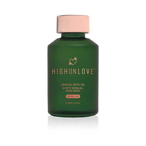 HighOnLove CBD Bath & Body Oil - Pampering Experience