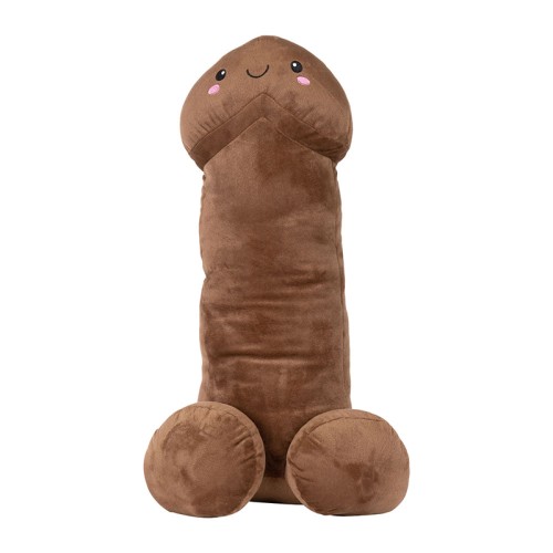 Shots 24 in. Plush Brown Penis Stuffy for Fun