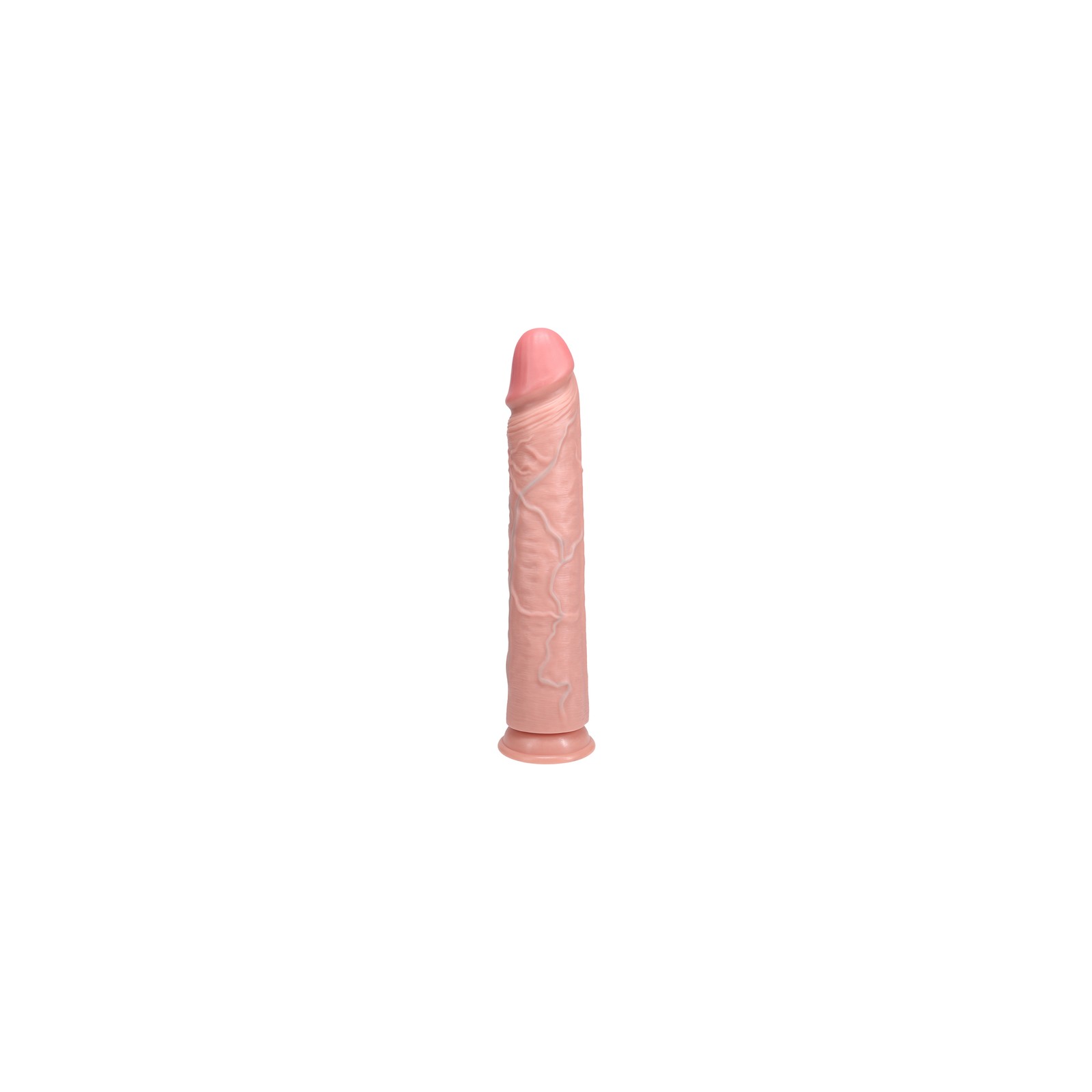 Dildo RealRock Extra Largo de 14 Pulgadas Beige - Placer Realista