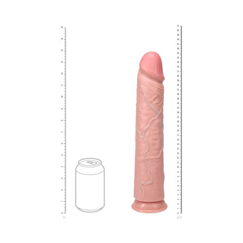 Dildo RealRock Extra Largo de 14 Pulgadas Beige - Placer Realista