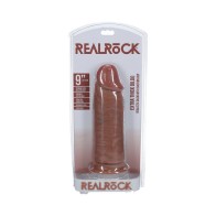 RealRock Dildo Realista Extra Grueso de 9 in.