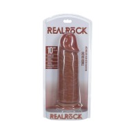 Dildo RealRock Extra Grosor 10 in Beige