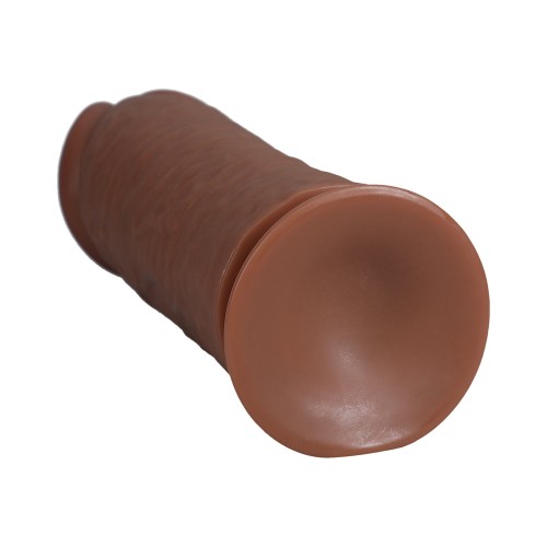 RealRock Extra Thick 10 in Dildo Tan