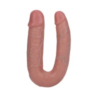 Dildo Doble con Forma de U RealRock - Sensación Natural