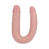 Dildo Doble en Forma de U de 7 Pulgadas RealRock para Placer Intenso