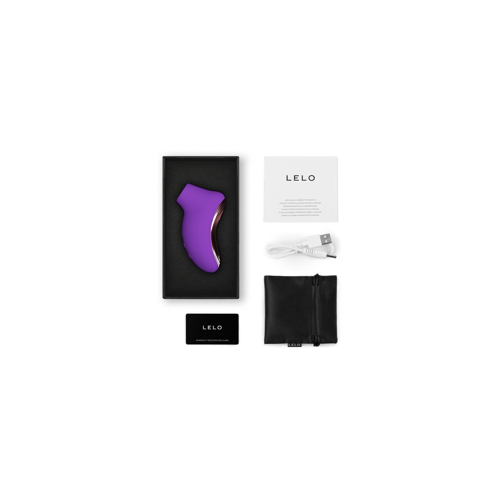 LELO SONA 2 Travel Purple Compact Pleasure