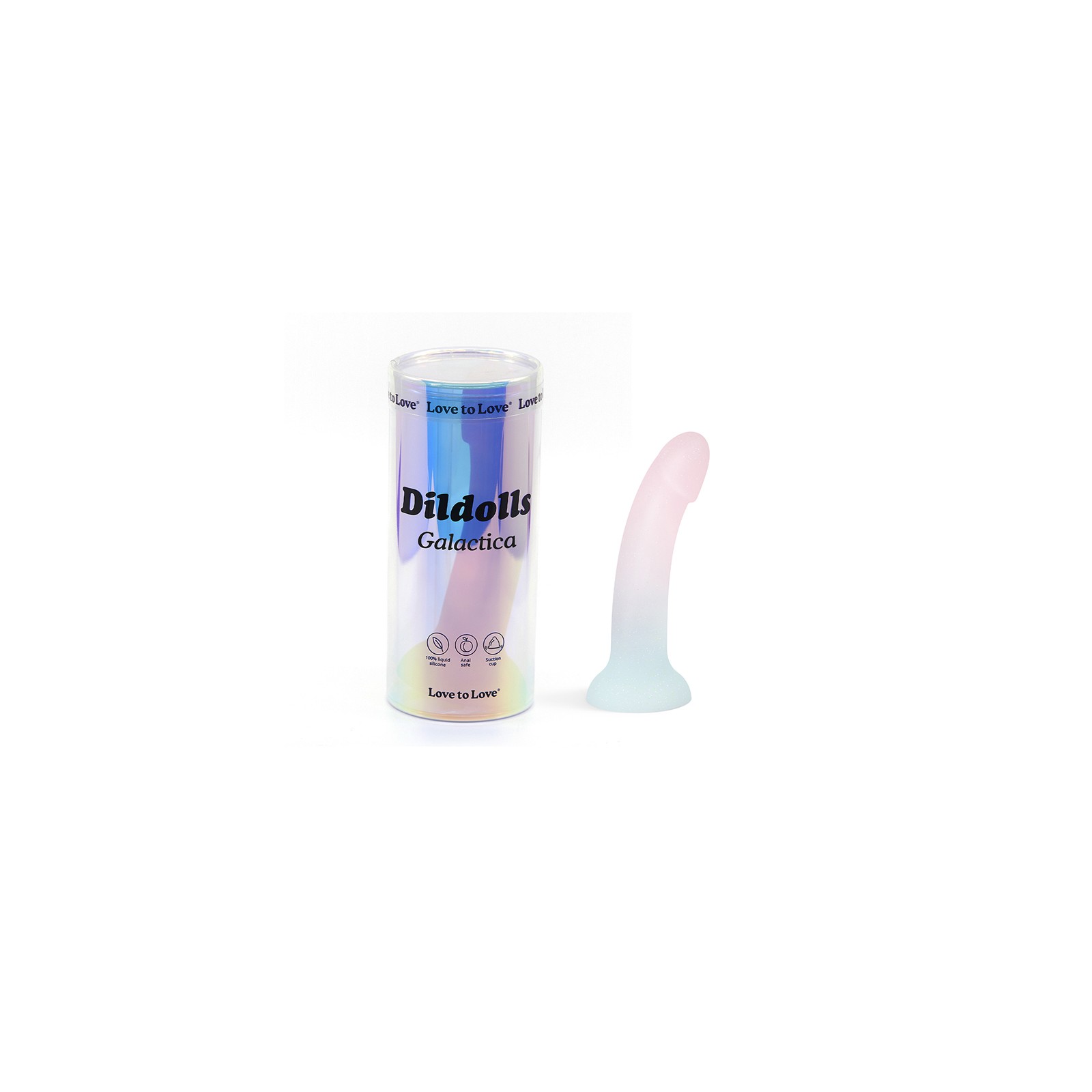 Dildo Unicornio Brillante Love to Love para Placer Fantástico