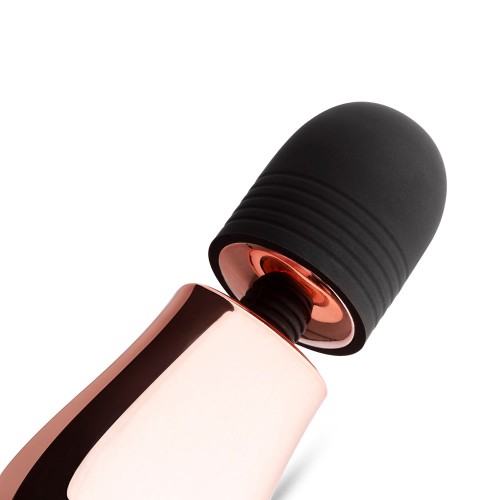 Rosy Gold Mini Massager with 10 Vibration Settings