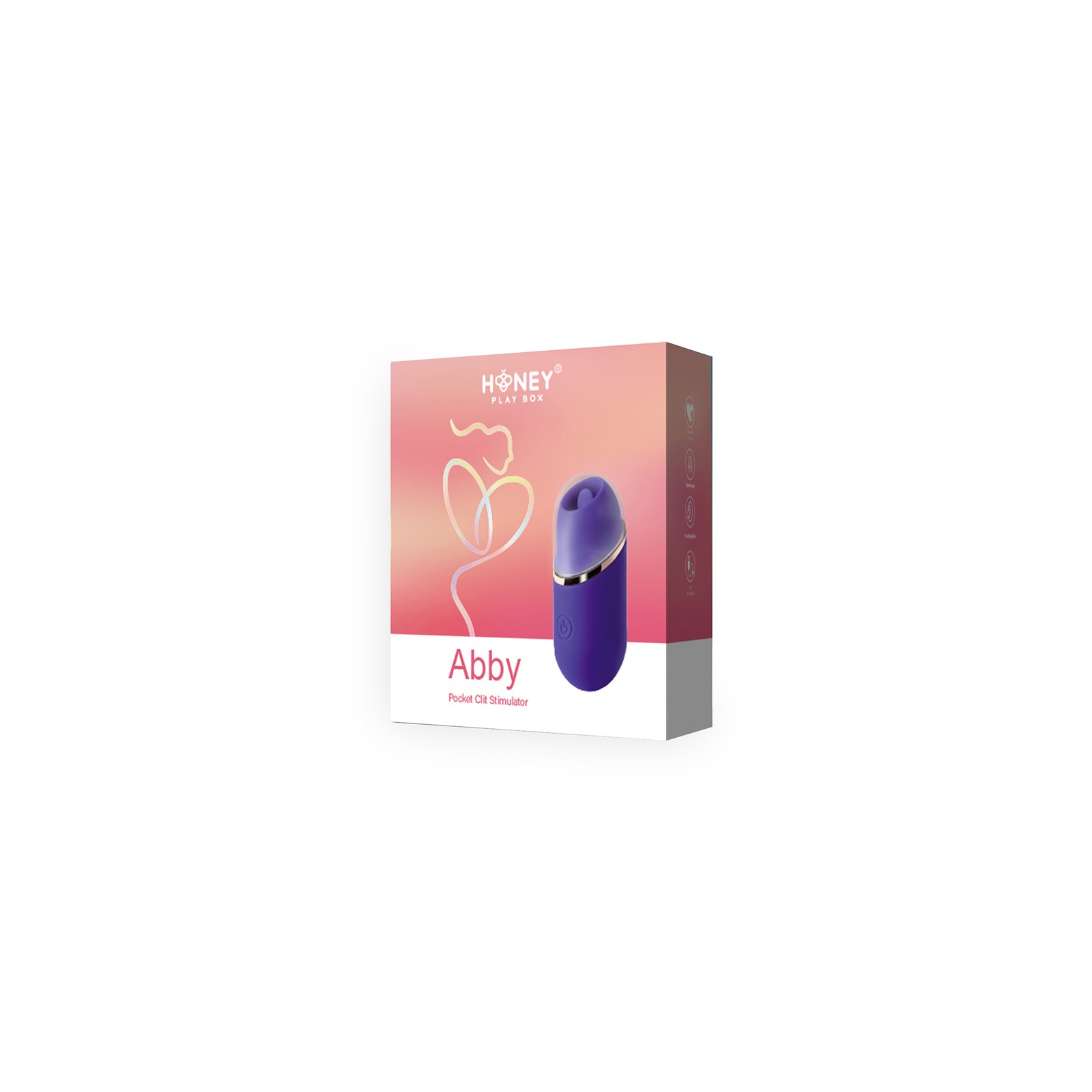 Honey Play Box Abby Mini Clit Tongue Licking Vibrator