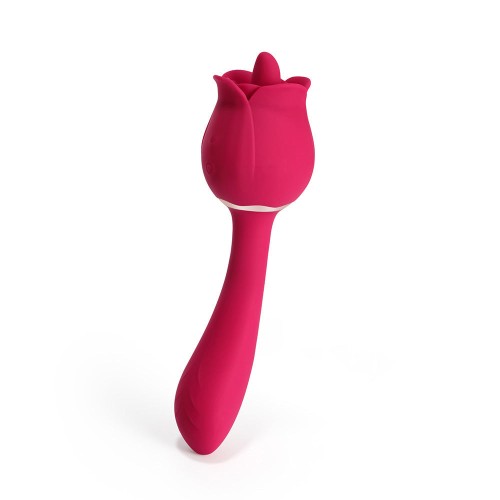 Honey Play Box Rhea Vibrador de Lengua Clítoris G-spot Rojo