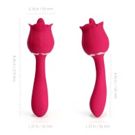 Honey Play Box Rhea Vibrador de Lengua Clítoris G-spot Rojo