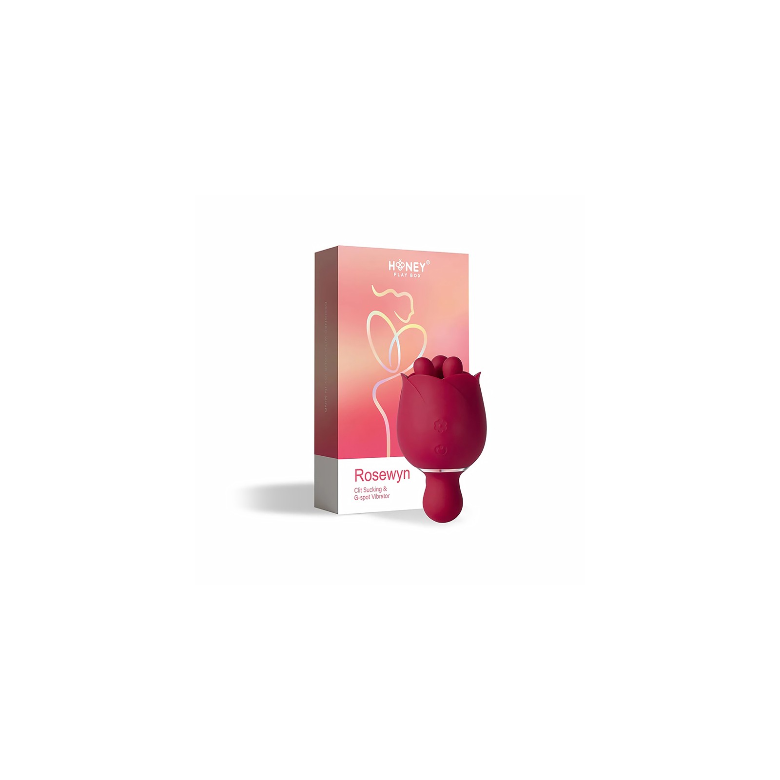 Honey Play Box Rosewyn Rotating Rose Vibrator