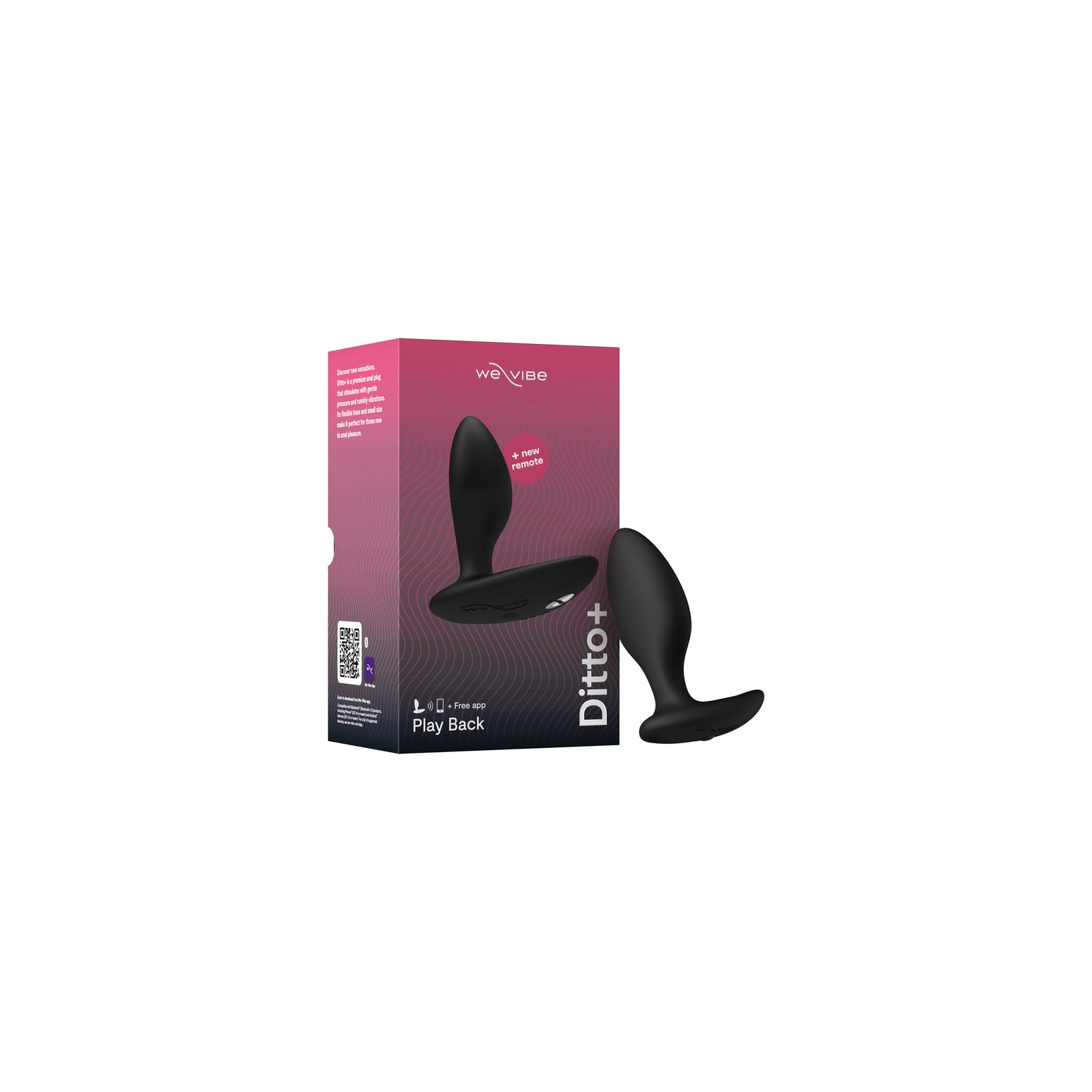 Plug Anal Recargable We-Vibe Ditto+