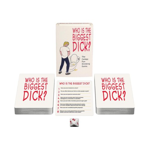 Who's the Biggest Dick? Fun Drinking Game