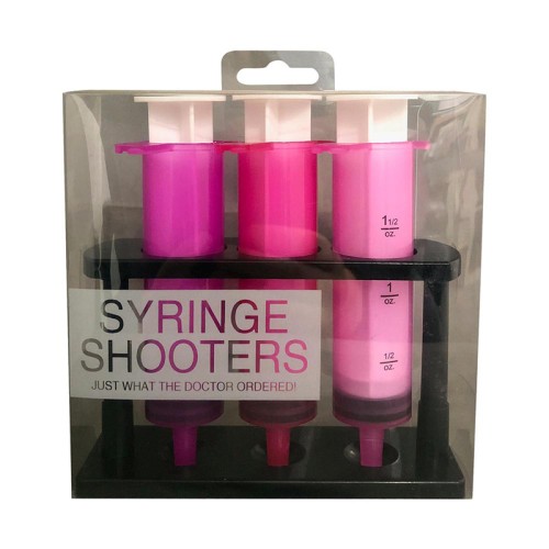 Pink Syringe Shooters for Party Fun