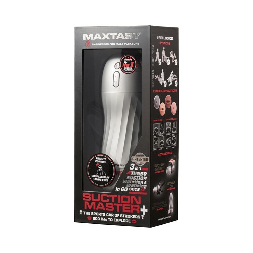 Maxtasy Suction Master Realista con Control Remoto