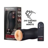 Maxtasy Stroke Master Realistic Stroker with Remote