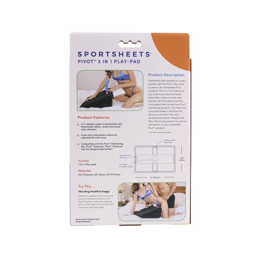 Sportsheets 3 en 1 Play-Pad Pivot