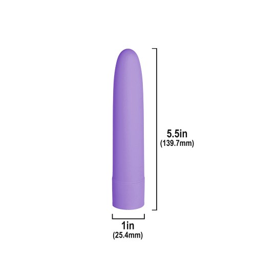 Simple & True Eezy Pleezy Classic Vibrator 5.5 in. Purple - Ultimate Pleasure