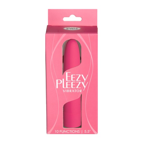 Vibrador Clásico Eezy Pleezy 5.5 in. Rosa