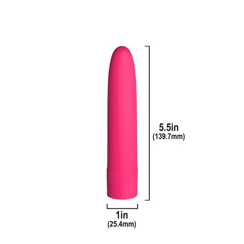 Simple & True Eezy Pleezy Classic Vibrator 5.5 in. Pink