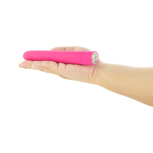 Eezy Pleezy Classic Vibrator - 7 in. Pink