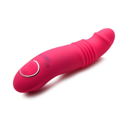 Gossip Blasters 7X Thrusting Silicone Vibrator with 7 Functions