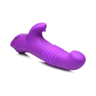 Gossip Blaster 7X Vibrador Conejito Silicona Thrusting Violeta