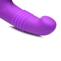 Gossip Blaster 7X Vibrador Conejito Silicona Thrusting Violeta