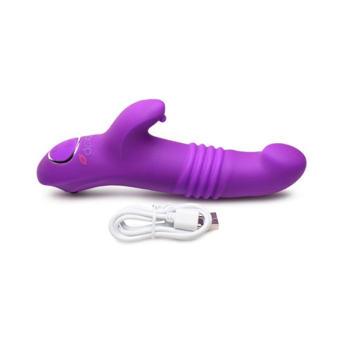 Gossip Blaster 7X Vibrador Conejito Silicona Thrusting Violeta