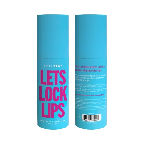 Simply Sexy Let's Lock Lips Pheromone Fragrance Mist