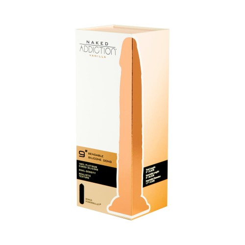 Dildo de Silicona Naked Addiction Vanilla 9 in.